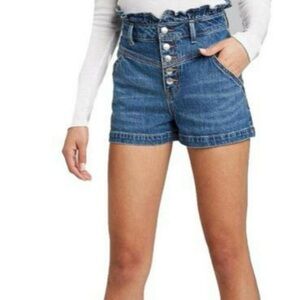 Wild Fable High Waist Blue Denim Shorts